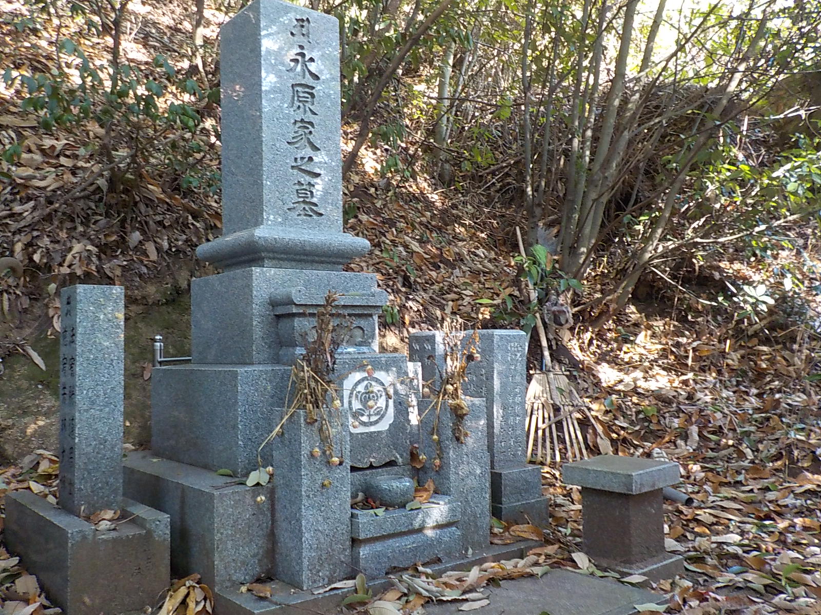 墓石移設施工前